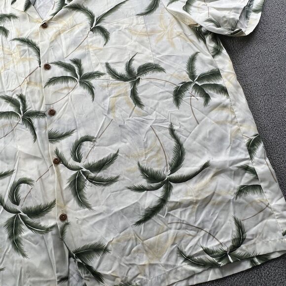 Vintage Paradise Found Shirt Adult 2XL XXL Button Up Short Sleeve Hawaiian Men's - Picture 5 of 14